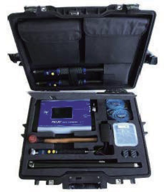 PiCUS Sonic Tomograph 3 のトモグラム画像